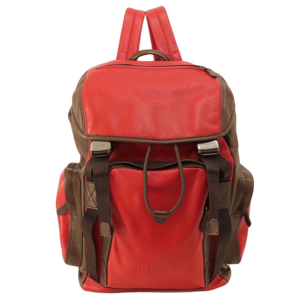 楽天市場】コーチ 71508 ロゴ リュック・デイパック レザー レディース