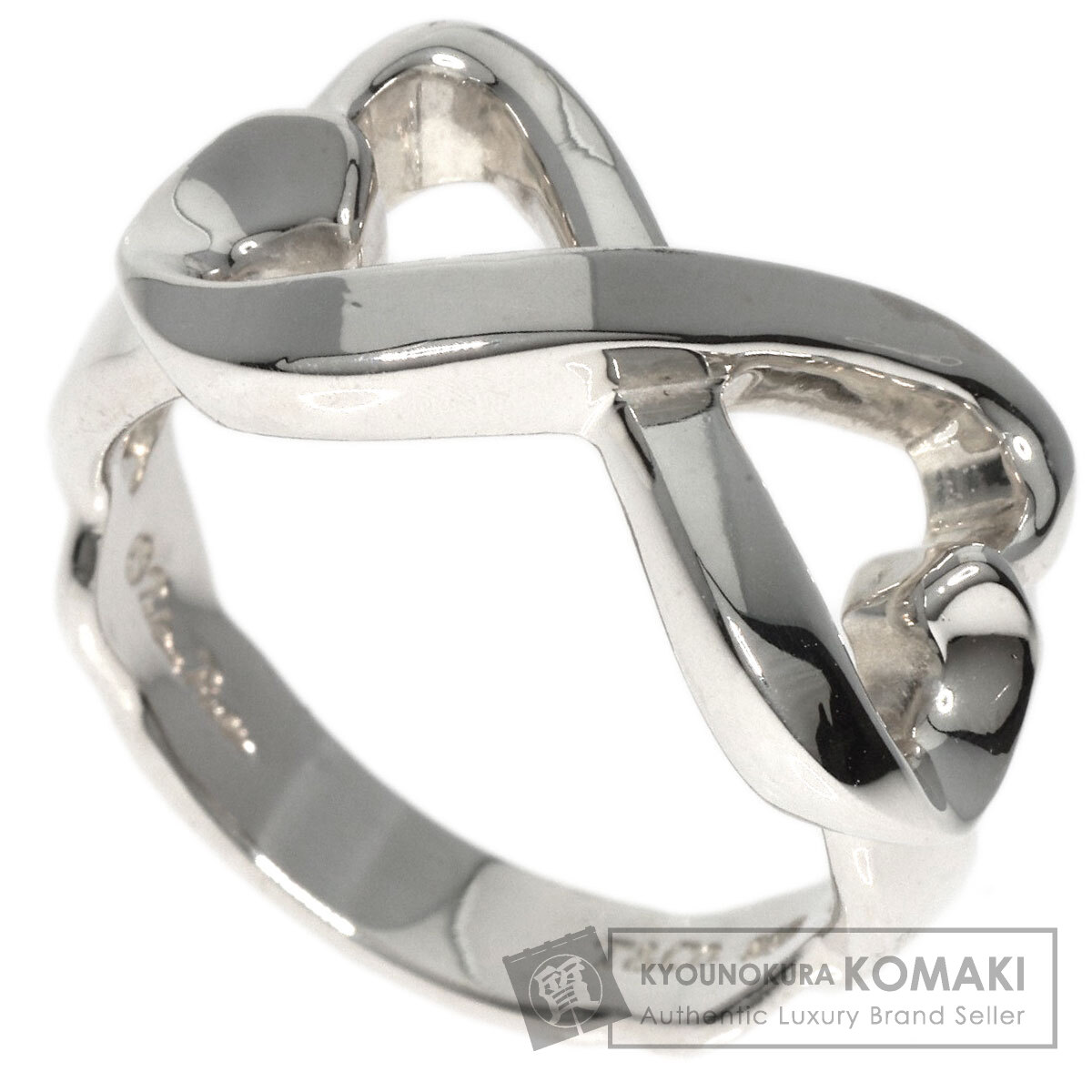 楽天市場】ティファニー ダブルラビングハート リング・指輪 シルバー