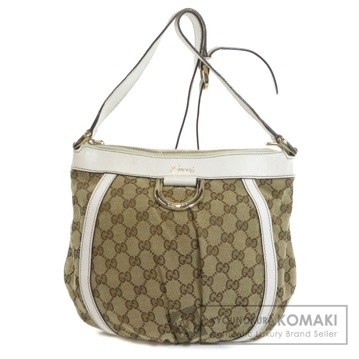 楽天市場】グッチ 203257 GG柄 ショルダーバッグ キャンバス/レザー