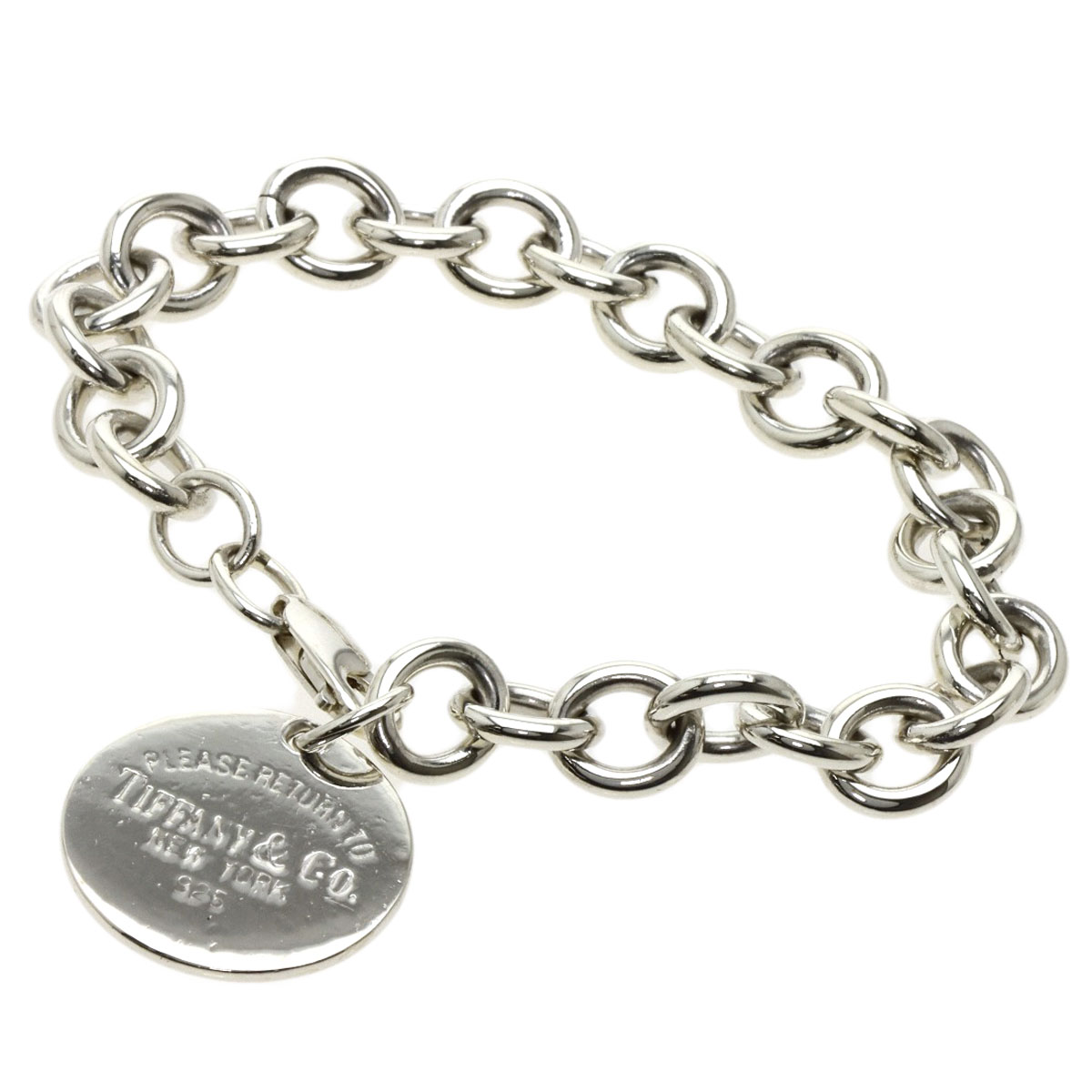 楽天市場】ティファニー リターントゥラウンド ブレスレット シルバー