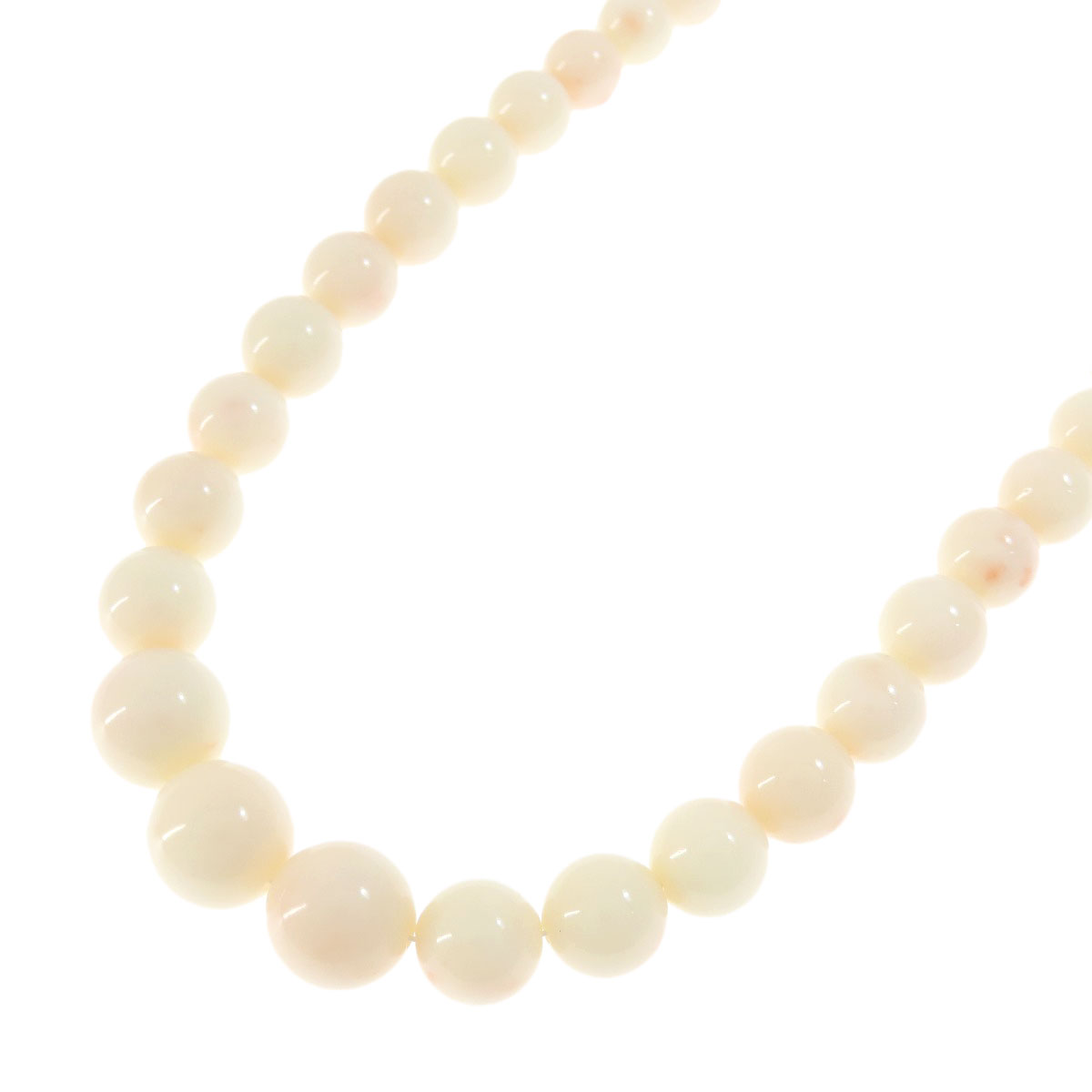 楽天市場】サンゴ 珊瑚 ネックレス 珊瑚 42.2g レディース 【中古