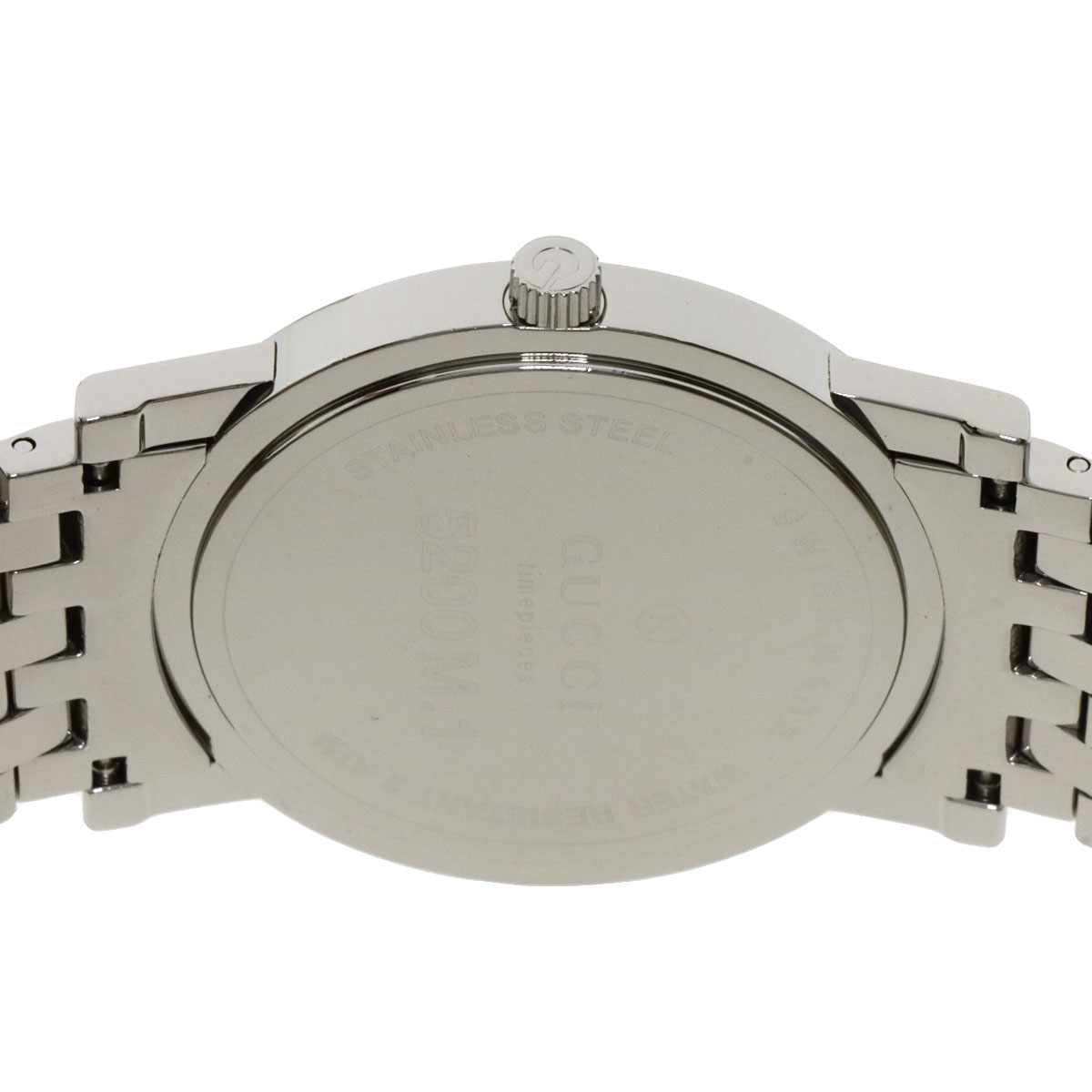 楽天市場】グッチ 5200M.1 ラウンドフェイス 腕時計 ステンレス