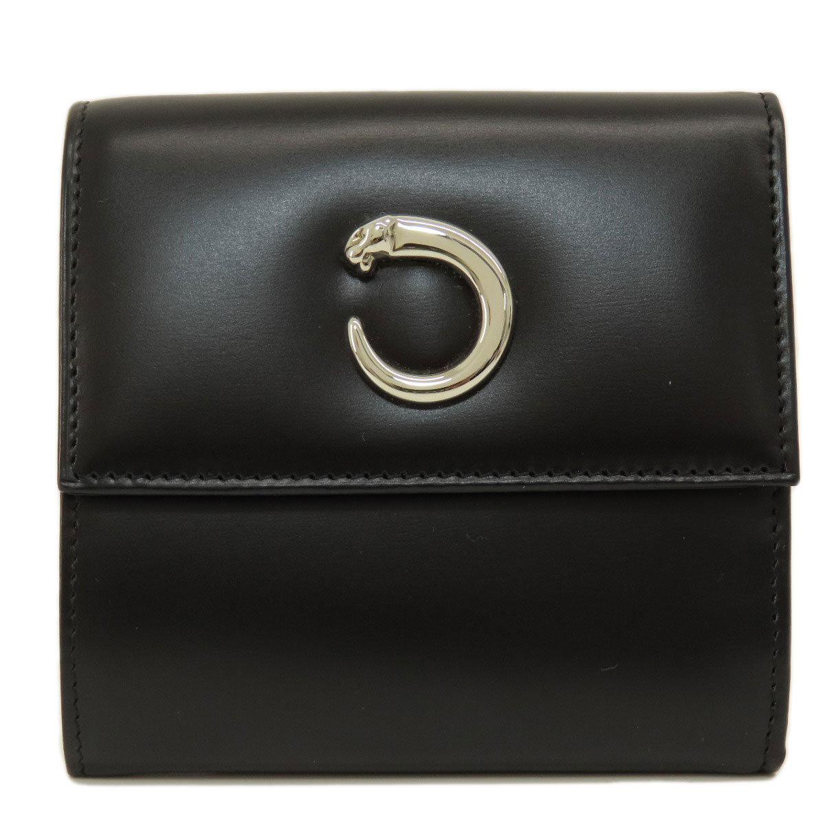 楽天市場】カルティエ 三つ折り財布 パンテール 二つ折り財布（小銭