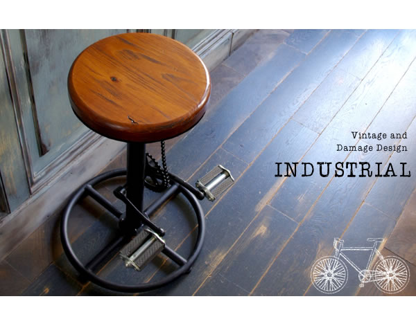楽天市場】カウンターチェア バーチェア INDUSTRIAL インダストリアル