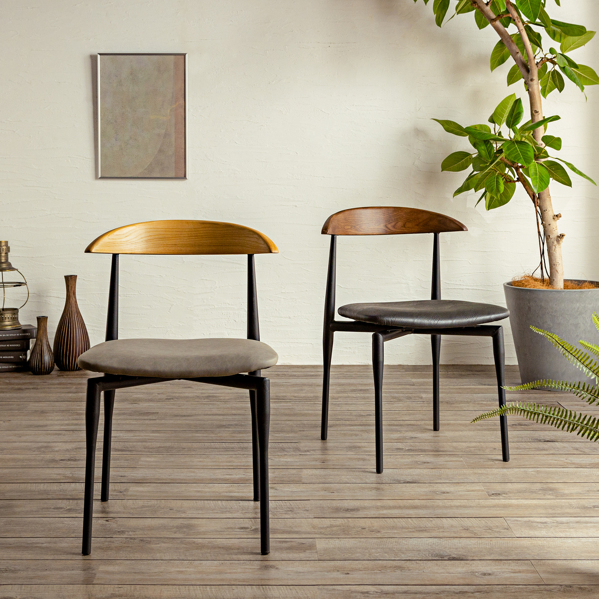 楽天市場】【28日！P10倍】インダストリアルダイニングチェア エルム材