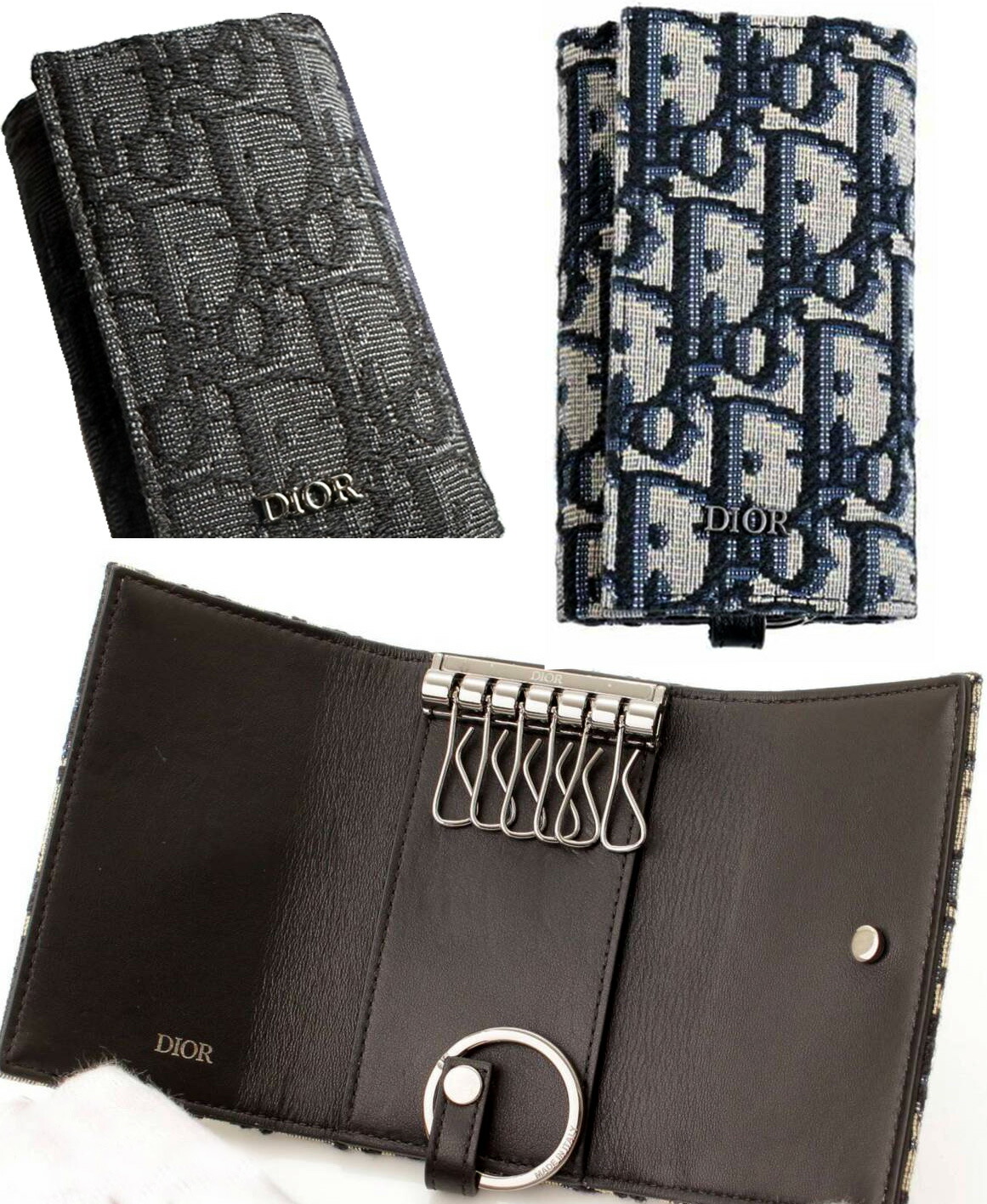 楽天市場】DIOR HOMME ディオールオム メンズイタリア製キーリング付き