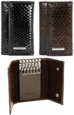 楽天市場】DOLCE&GABBANAドルチェ＆ガッバーナパイソン型押し 6連キー