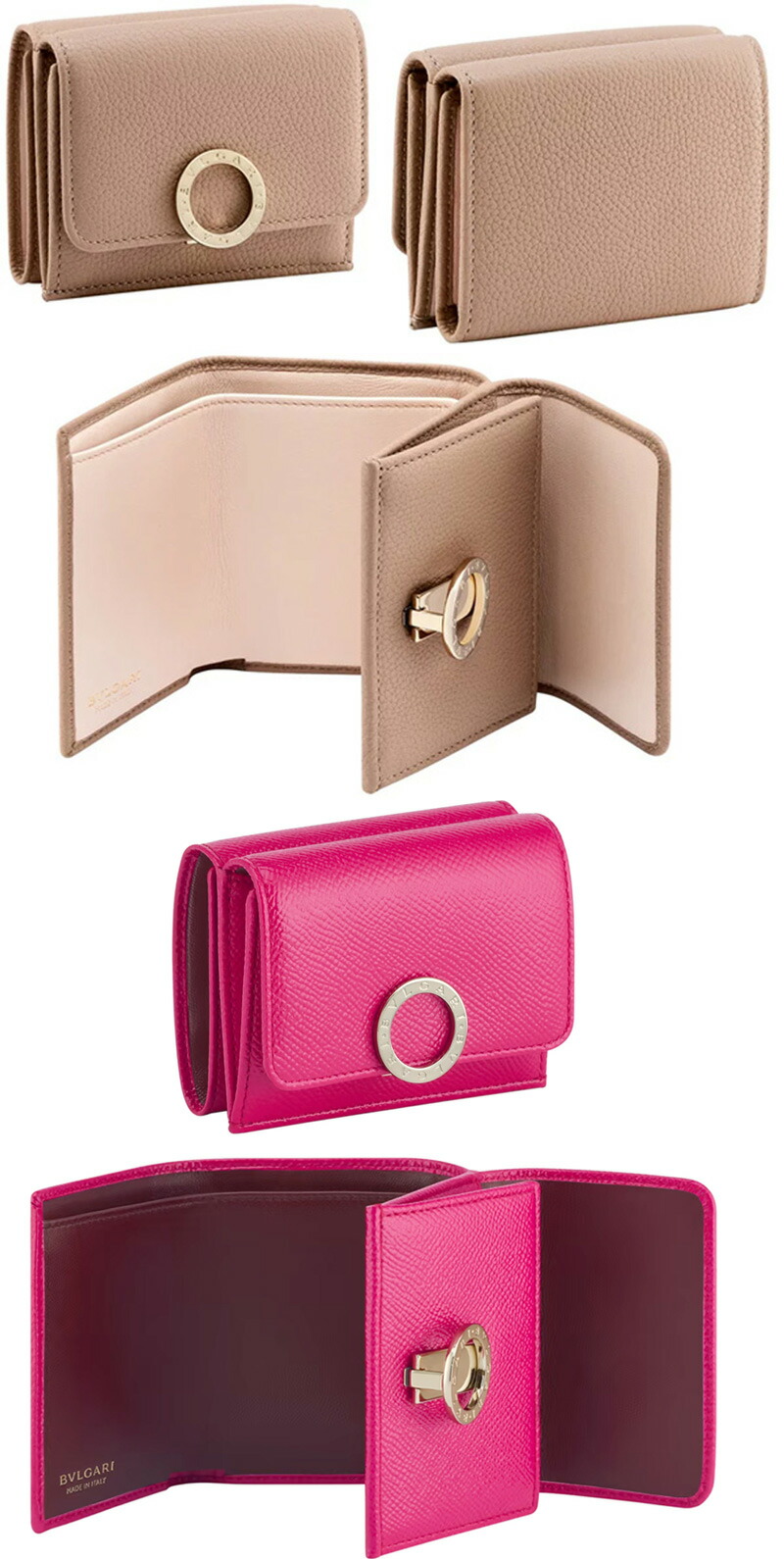楽天市場】BVLGARI ブルガリブルガリ小銭入れ付き3つ折りコンパクト