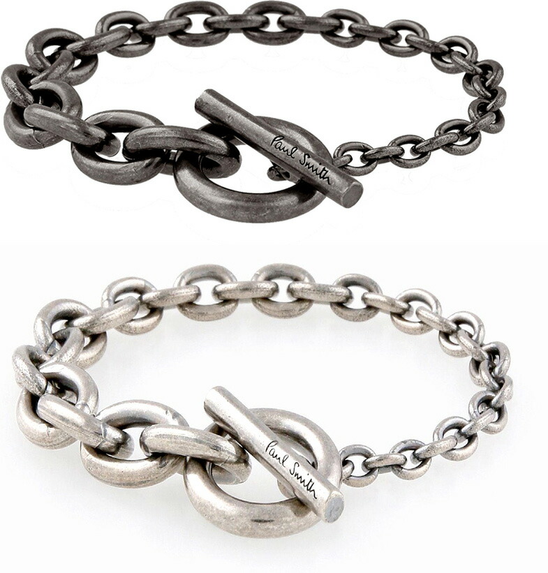 楽天市場】Paul Smith ポールスミスシルバーチェーンブレスレット