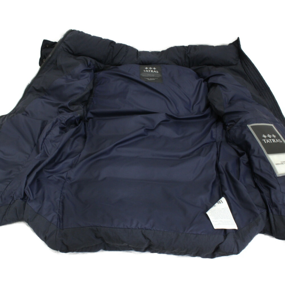 楽天市場】TATRAS タトラス ダウンベスト MTA17A4378 ネイビー 紺
