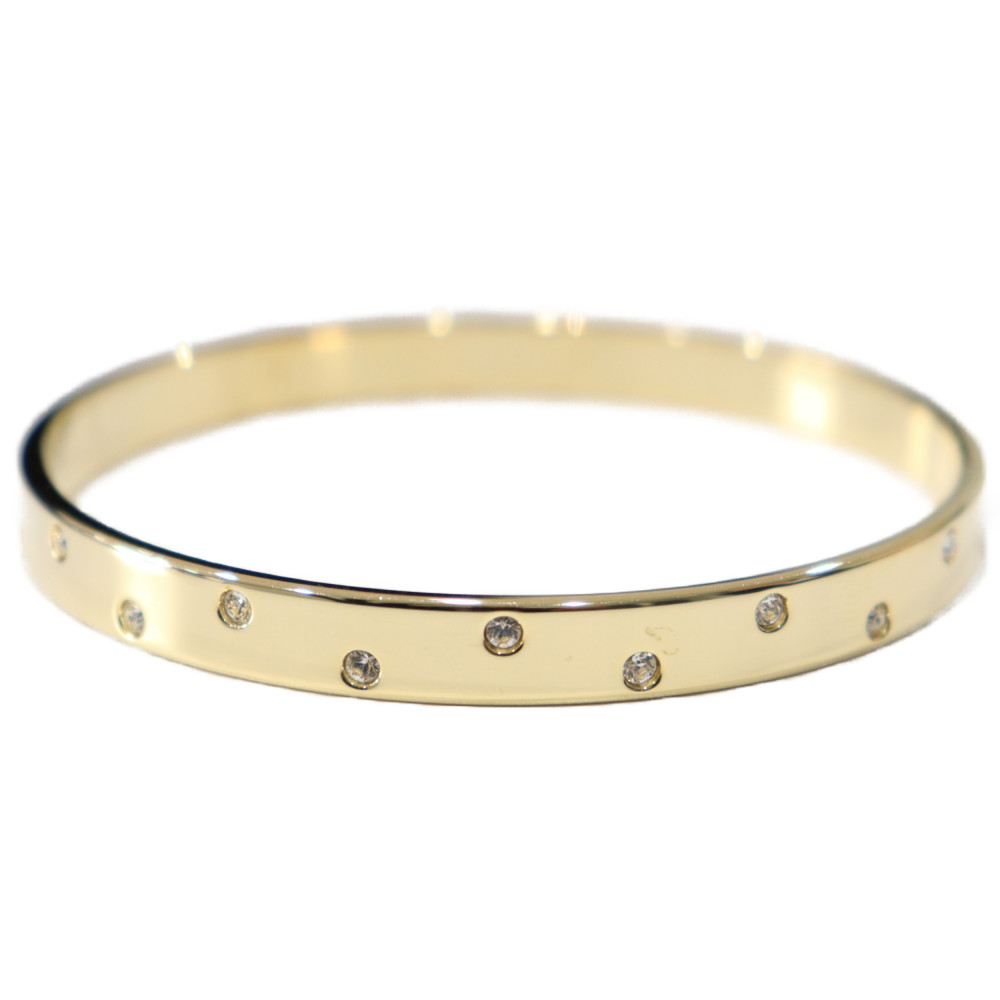楽天市場】【箱あり】SWAROVSKI スワロフスキー ゴールドバングル