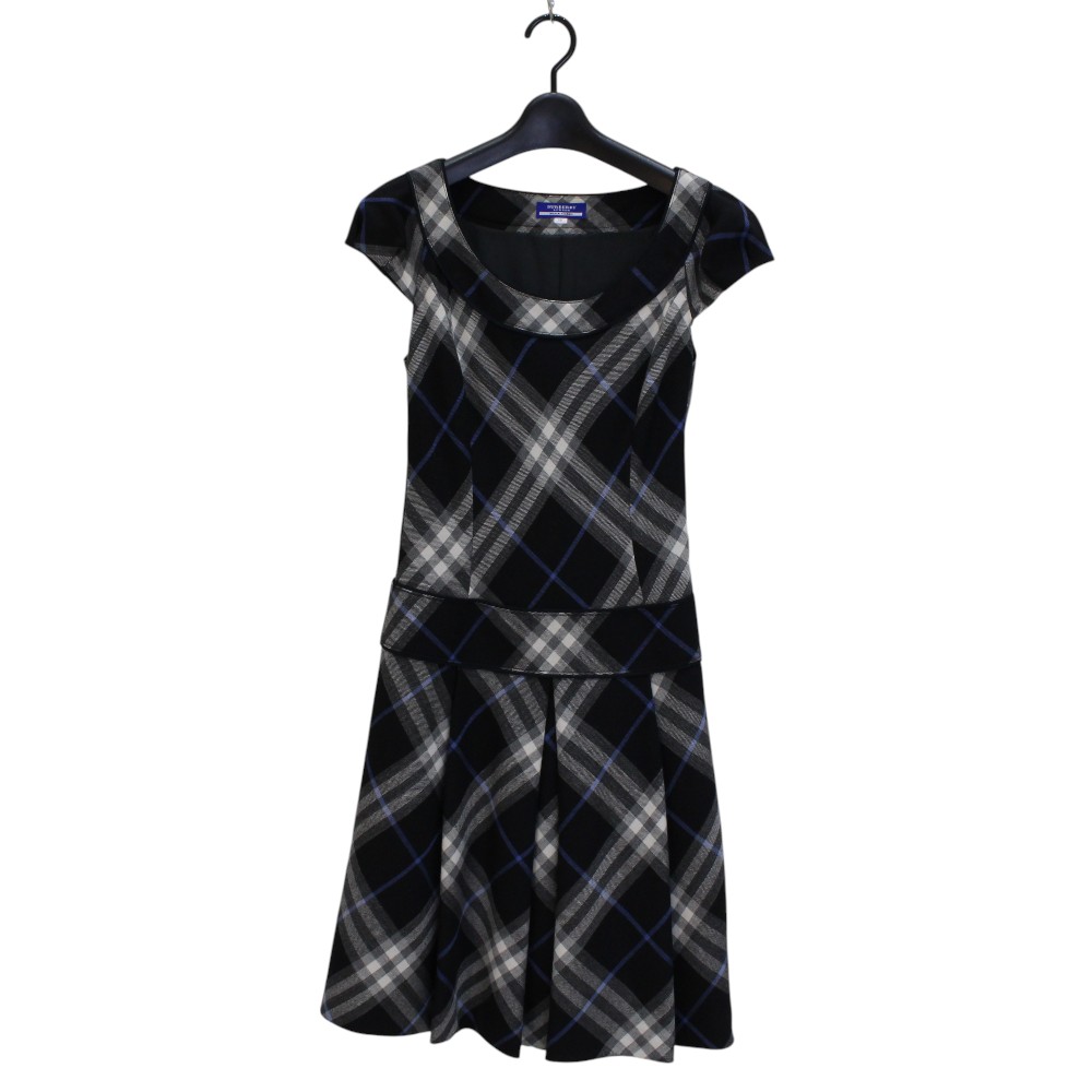burberry バーバリー ブルーレーベル ノバチェック ワンピース