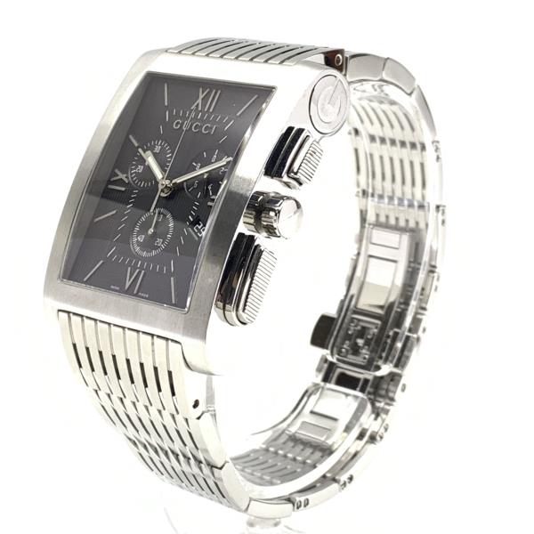 楽天市場】GUCCI グッチ 8600M Gメトロ メンズ 腕時計 クオーツ 黒文字