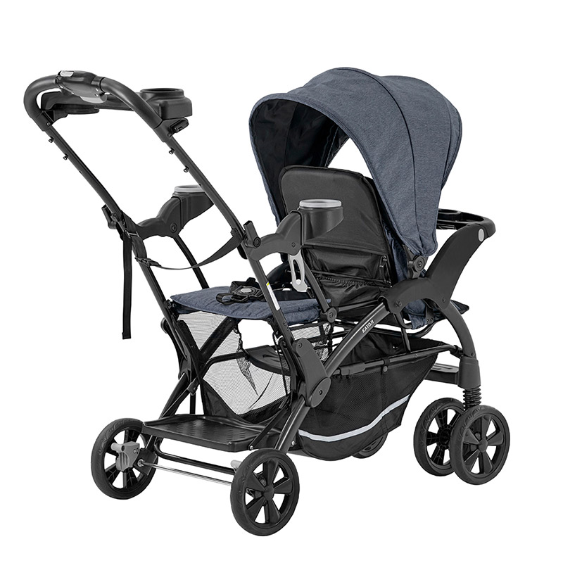 楽天市場】二人乗りベビーカー 二人でゴーDX デニム 二人乗り 双子