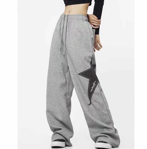 楽天市場】星柄 パンツ ズボン ボトムス スウェット ロング ワイド