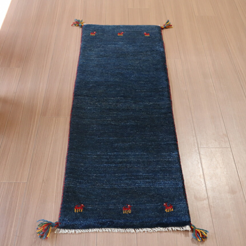 楽天市場】【15%OFFクーポン対象品】ギャッベ ふかふかの織り 148×53cm