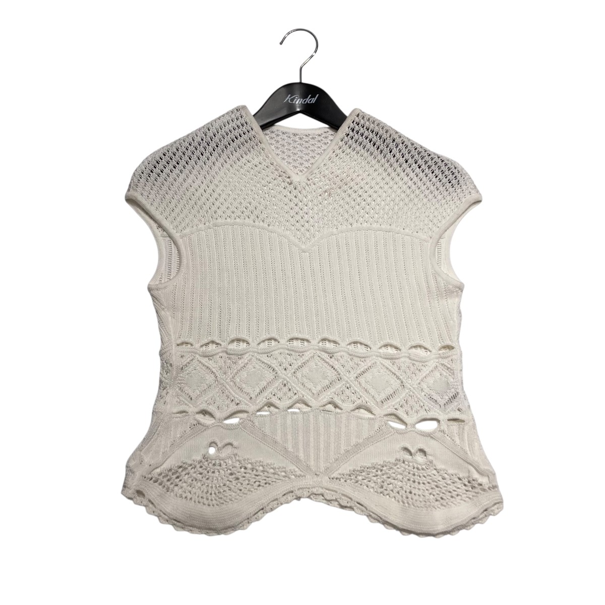 楽天市場】mame kurogouchi ニットベストの通販