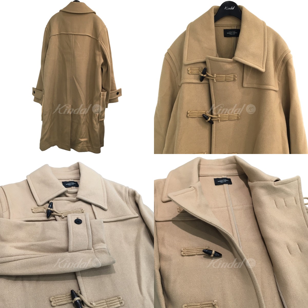 美品】unused アンユーズド 2021aw ダッフルピーコート 【公式通販】