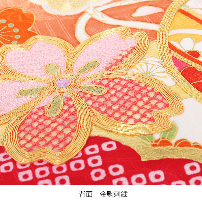 楽天市場】お宮参り 着物 女の子 絹100% 正絹初着 掛け着 産着 モダン