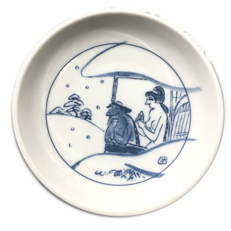 楽天市場】黄桜公式 かっぱ銘々皿 （4枚入） 伏水蔵直送 食器 お皿 酒