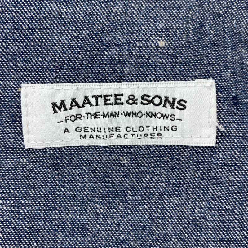 楽天市場】MAATEE&SONS / マーティー&サンズ | 40s denim カバーオール
