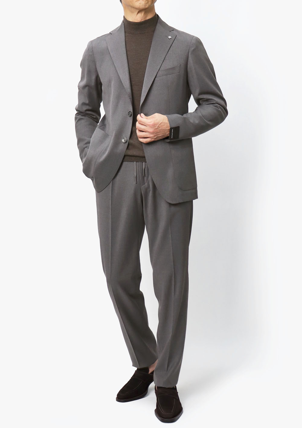 楽天市場】タリアトーレ / TAGLIATORE / ウエストゴム ワンプリーツ