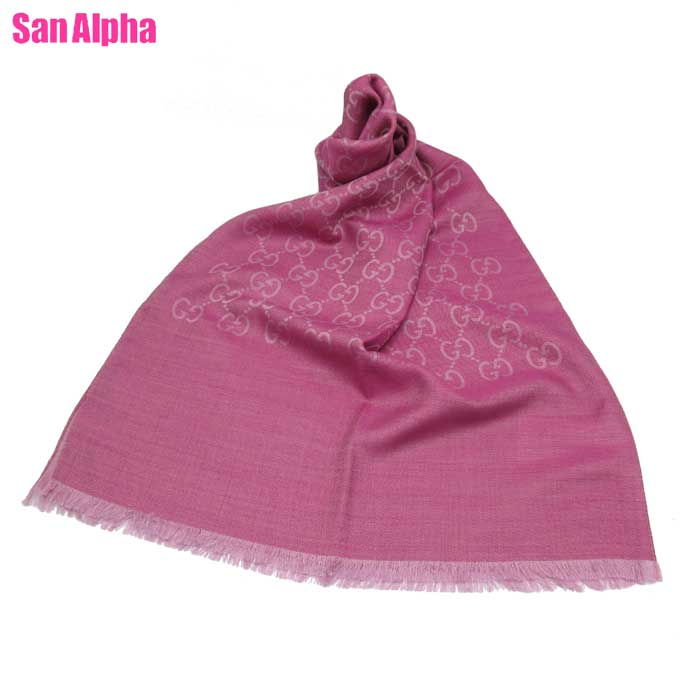 楽天市場】グッチ ストール ピンクの通販