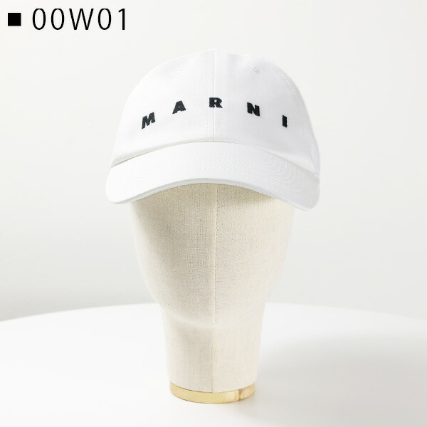 楽天市場】MARNI マルニ Logo Baseball Cap ベースボールキャップ