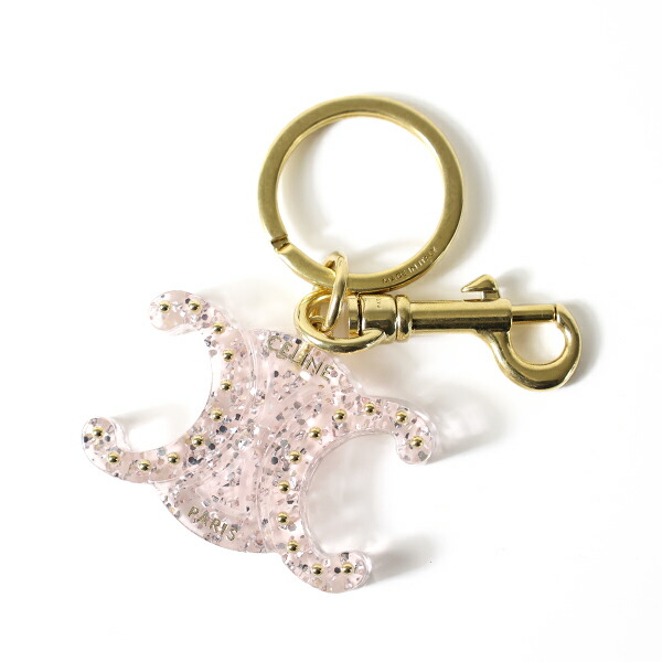 楽天市場】CELINE セリーヌ キーリング Triomphe Key Ring Charm