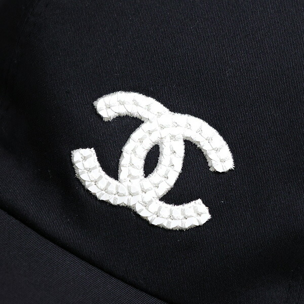 楽天市場】CHANEL シャネル CC Baseball Cap ベースボールキャップ