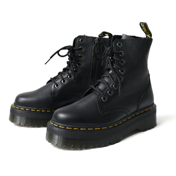 楽天市場】Dr.Martens ドクターマーチン Jadon Iii Black Pisa 8ホール