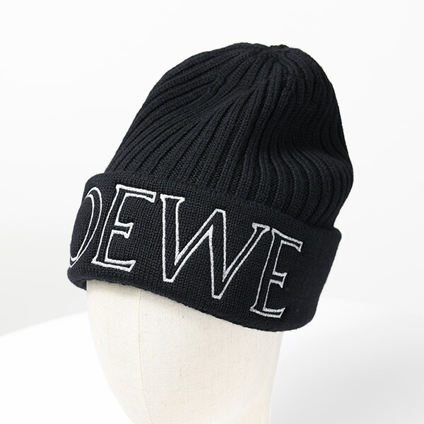 楽天市場】LOEWE ロエベ Wool Beanie ニット帽 ウール ビーニー