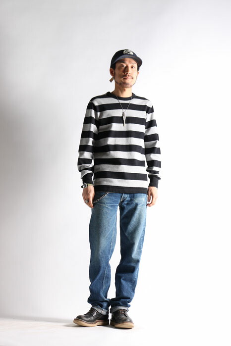 楽天市場】WESTRIDE ウエストライド【HEAVY BORDER LONG TEE】ヘヴィー