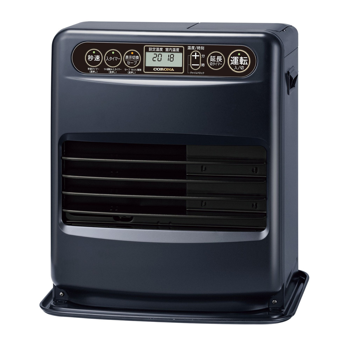 楽天市場】石油ファンヒーター コロナ ブラックの通販