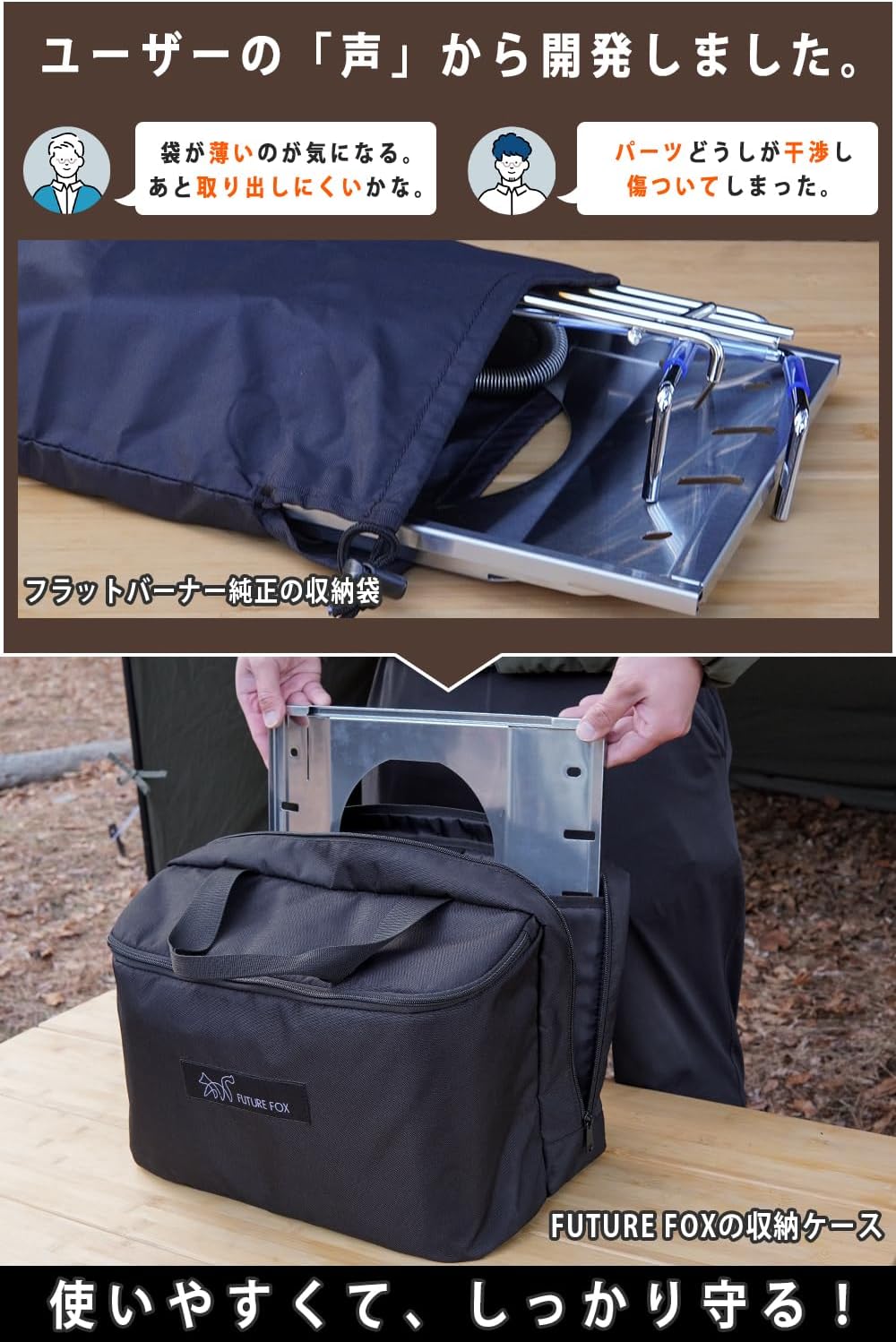 楽天市場】FUTURE FOX スノーピーク フラットバーナー GS-450R 専用