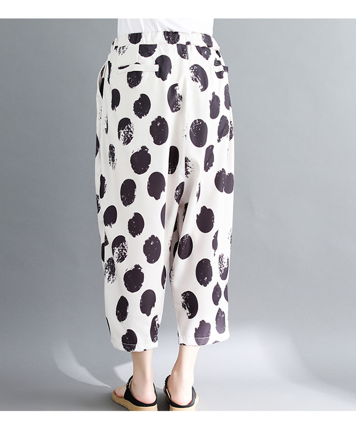 楽天市場】【送料無料】サルエルパンツ レディース 九分丈パンツ