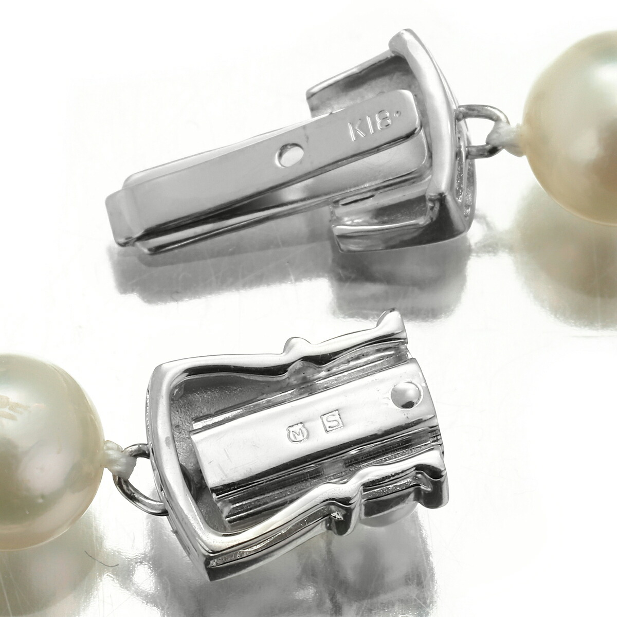 楽天市場】ミキモト パール ネックレス ピアス セット 真珠 7〜8mm K18