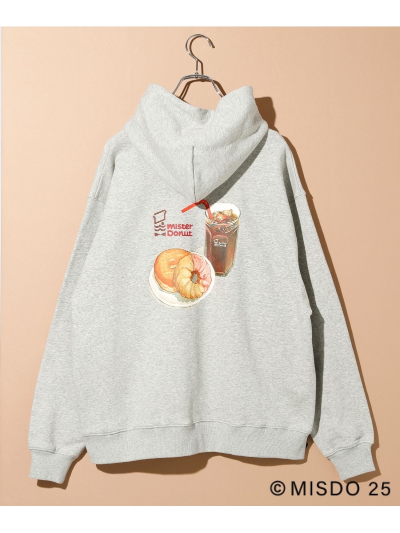 楽天市場】【Mister Donut×LEPSIM】イラストパーカー LEPSIM