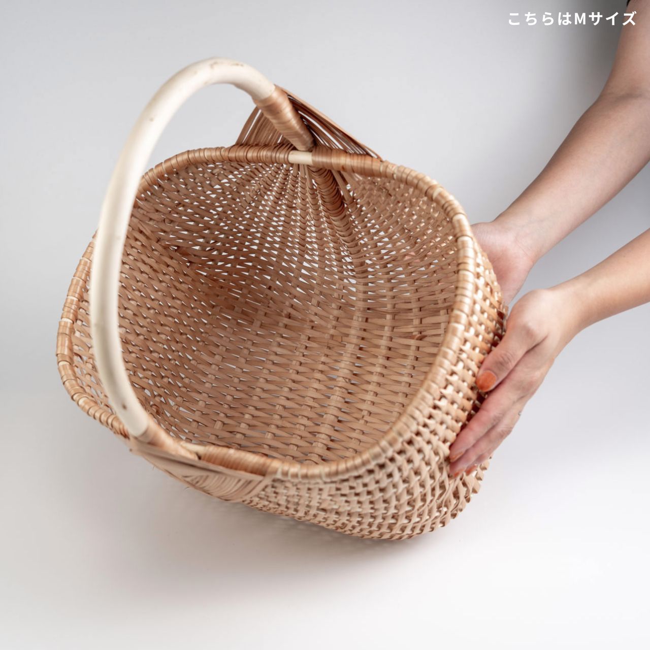 楽天市場】ラトビア PINUMU PASAULE マッシュルーム L バスケット 柳