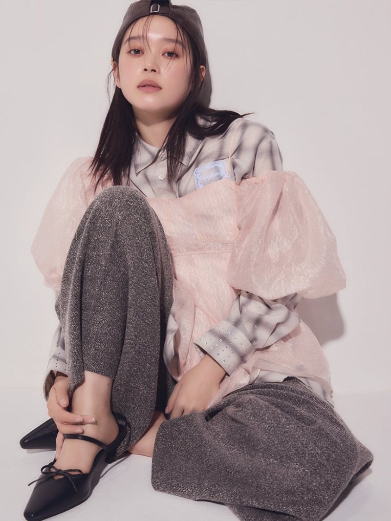 楽天市場】【WEB限定カラー】3wayシアージャガードペプラムブラウス