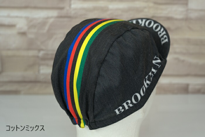 楽天市場】サイクルキャップ BROOKLYN『ブルックリン アルカンシェル