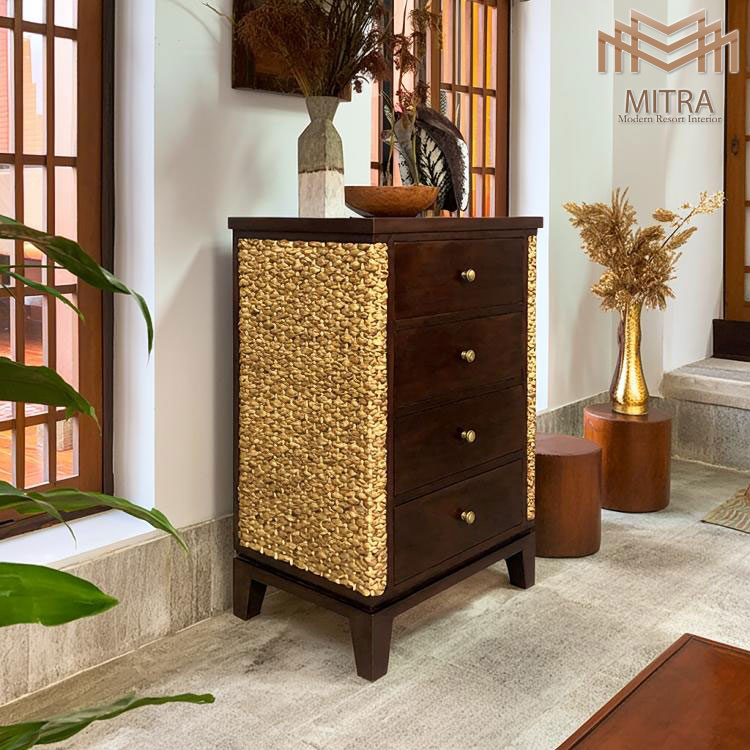 楽天市場】ウォーターヒヤシンス キャビネット チェスト タンス 収納