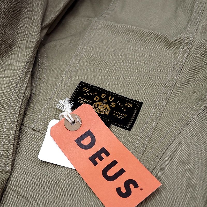 楽天市場】新品 22FW DEUS EX MACHINA ジャケット 【サイズ：M】 Tan