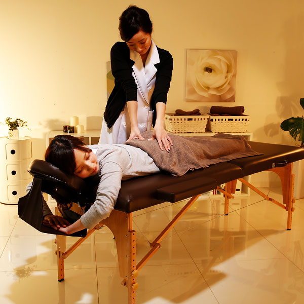 stella mini エステベッド/マッサージベッド/有孔/折りたたみ/サロン