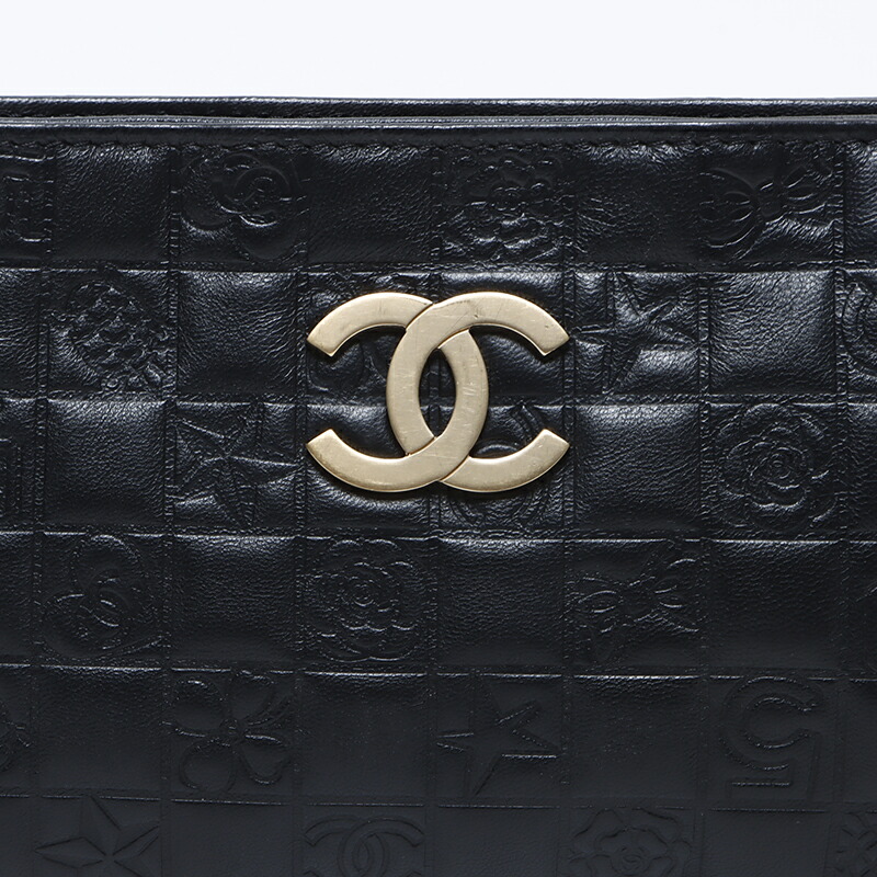 楽天市場】シャネル CHANEL 8番台 ラムスキン アイコンモチーフ