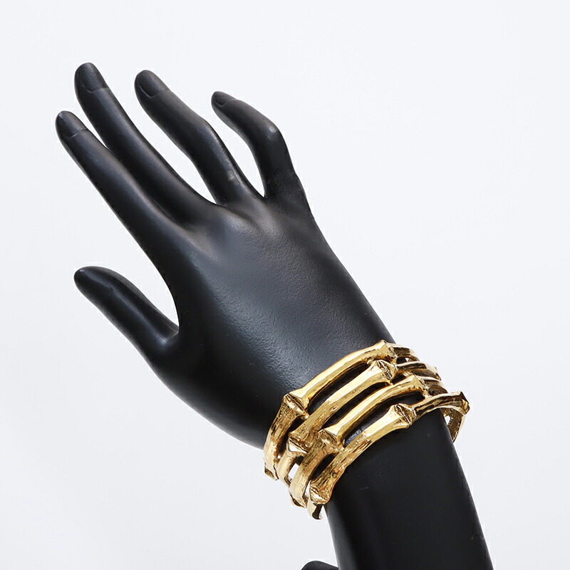 楽天市場】イヴ・サンローラン YVES SAINT LAURENT ゴールド バングル