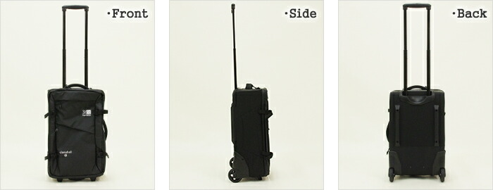 楽天市場】カリマー/Karrimor クラムシェル40 キャリーバッグ トロリー