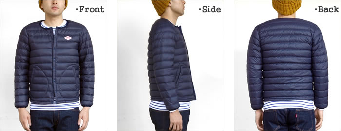 楽天市場】ダントン/DANTON インナーダウンジャケット ライトダウン