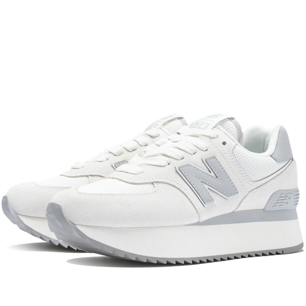 楽天市場】New Balance 574+ ニューバランス レディース 厚底