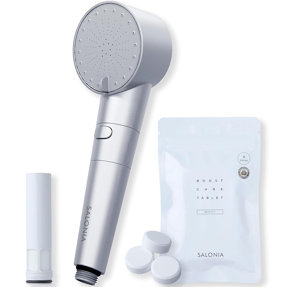 楽天市場】SALONIA サロニア シャワーヘッド ファインバブルクリア